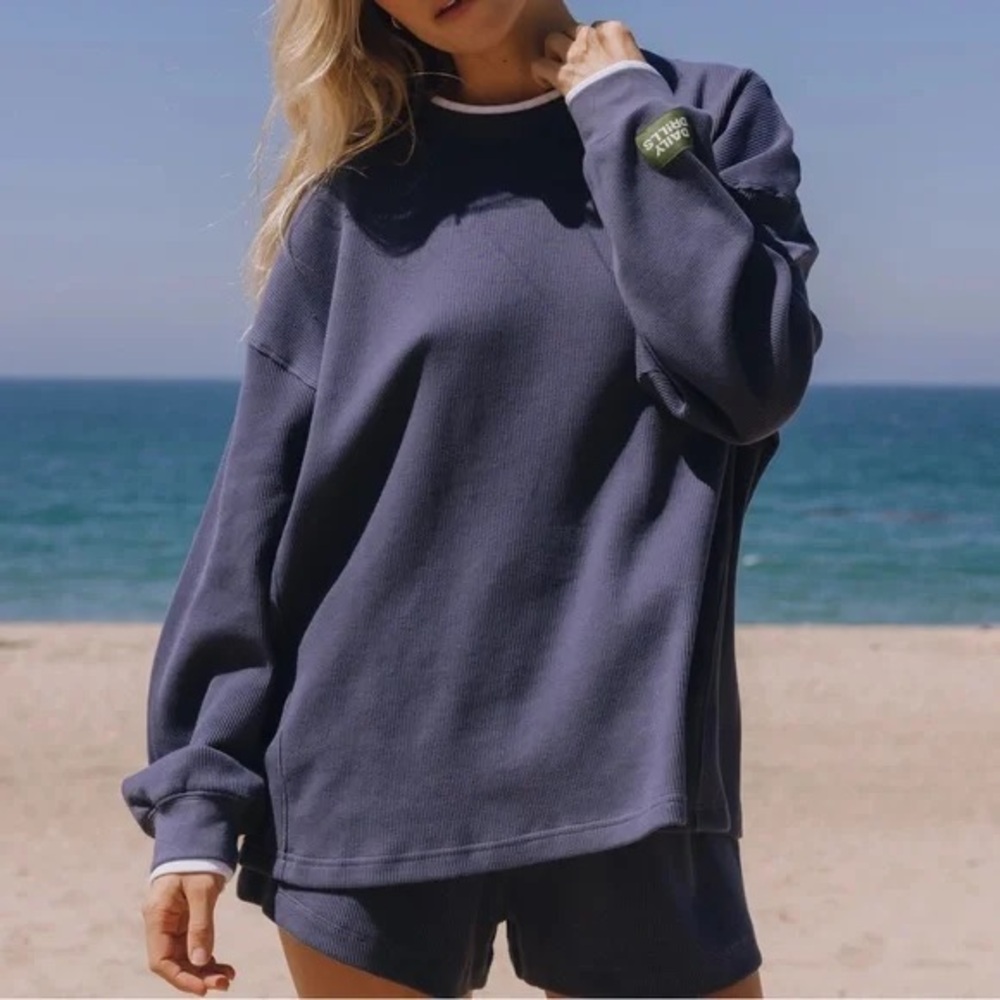 Daily Drills Layered Oversized Thermal